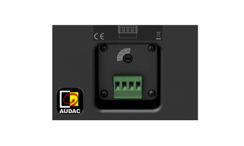 Настінний акустичний динамік AUDAC WX502MK2/B потужність 10-40Вт чорний